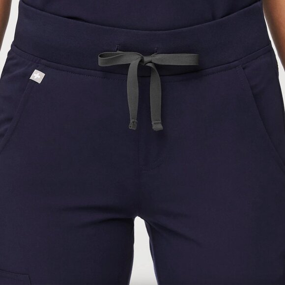 FIGS Zamora Jogger Scrub Pants in Navy Blue size Medium Tall MT - Picture 4 of 13